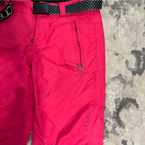 ONEILL SNOW PANTS ESCAPE SERIES PINK SIZE XS - Picture 9 of 9